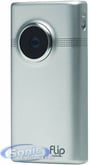 Flip MinoHD Camcorder 2nd Generation, 120 Minutes (Brushed Metal) thumbnail image