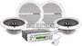 Dual MXCP554 (Combo: Marine Radio + 6-1/2