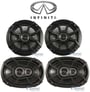 Kicker Front+Rear Speaker Replacement For 2004-2005 INFINITI QX56 thumbnail image