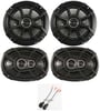 Kicker Front + Rear Factory Speaker Replacement Kit For 1998-04 Dodge Intrepid thumbnail image