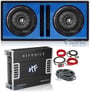 2) Kicker 43CVT124 COMPVT 12