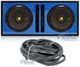 (2) Kicker 44CWCD124 CompC 12&ldquo; 1200 Watt Car Subwoofers+Vented Sub Box Enclosure thumbnail image