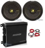(2) KICKER 44CWCS104 CompC 10