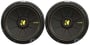 (2) KICKER 44CWCS154 CompC 15