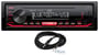 JVC KD-X260BT Car Digital Media Bluetooth Receiver iphone/Android/USB+Cable thumbnail image