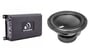 Massive Audio BLX2 480 Watt Amp + 12