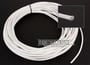 PRECUT 50 ft. - White RG6 Coaxial Cable 50ft Precut from 1000ft. Roll thumbnail image