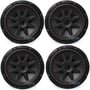 Kicker CompVR 12 Inch 2 Ohm 800 Watt Peak DVC Car Audio Subwoofer (4 Pack) thumbnail image