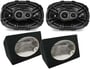 Kicker D-Series 3-Way Coaxial Speakers and 6x9 In Box Enclosures (Pair) thumbnail image