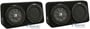 Kicker 800W Dual 10 Inch 4-Ohm Slim Shallow Loaded Subwoofer Enclosure (2 Pack) thumbnail image
