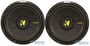 (2) KICKER 44CWCS104 CompC 10