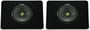 Kicker 10-Inch CompC 2-Ohm Loaded Shallow Subwoofer Box Enclosure (2 Pack) thumbnail image