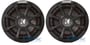 Kicker Car Audio Tube Enclosure w/ 8 Inch 2 Ohm Subwoofer and Grill (2 Pack) thumbnail image
