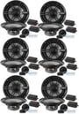 (12) Crunch 300W Full Range 2 Way 4 Ohm Component Car Audio 6.5
