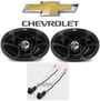 JVC Rear Factory Speaker Replacement For 95-99 Chevrolet Chevy Monte Carlo thumbnail image