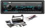 Kenwood KMM-BT325U Media Player Car Radio Install Mount Kit Bluetooth Pandora thumbnail image