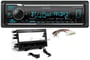 Kenwood KMM-BT325U Media Player Car Radio Install Mount Kit Bluetooth Pandora thumbnail image