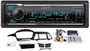 Kenwood KMM-BT325U Media Player Car Radio Install Mount Kit Bluetooth Pandora thumbnail image