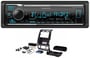 Kenwood KMM-BT325U Media Player Car Radio Install Mount Kit Bluetooth Pandora thumbnail image