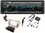 Kenwood KMM-BT325U Media Player Car Radio Install Mount Kit Bluetooth Pandora thumbnail image