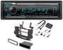 Kenwood KMM-BT325U Media Player Car Radio Install Mount Kit Bluetooth Pandora thumbnail image