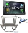 JVC KW-M740BT Double Din Car Media Player Install Kit Apple CarPlay Android Auto thumbnail image