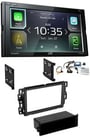 JVC KW-M740BT Double Din Car Media Player Install Kit Apple CarPlay Android Auto thumbnail image