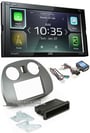 JVC KW-M740BT Double Din Car Media Player Install Kit Apple CarPlay Android Auto thumbnail image