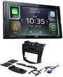 JVC KW-M740BT Double Din Car Media Player Install Kit Apple CarPlay Android Auto thumbnail image