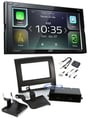 JVC KW-M740BT Double Din Car Media Player Install Kit Apple CarPlay Android Auto thumbnail image