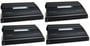 Autotek Mean Machine 4000W Mono Amplifier 1-Ohm Stable Car Audio Amp (4 Pack) thumbnail image