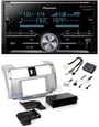 Pioneer MVH-S600BS Car Stereo Reciever Install Kit Bluetooth Radio USB/AUX thumbnail image