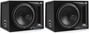 Rockford Fosgate 500W Punch Single P1 10 Inch Loaded Subwoofer Enclosure(2 Pack) thumbnail image