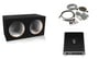 (2) Alpine S-W10D2 Subs + NVX VAD8402 Amp + Dual 10