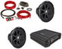Alpine S-A32F Amplifier + (2) Kicker Comp 10
