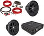 Alpine S-A32F Amplifier + (2) Kicker Comp 12