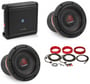 Alpine MRV-F300 Amplifier + (2) Massive Audio 6.5