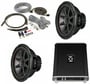 NVX VAD8402 Amplifier + (2) Kicker 12