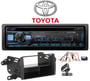 Alpine CDE-172BT Bundle #44 for select Toyota Matrix vehicles thumbnail image
