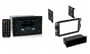 Power Acoustik PCD-52B Double Din Car Stereo Radio Install Package thumbnail image