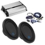 JL Audio JX1000/1D w/ 2 Alpine Subwoofers and Amp Kit thumbnail image