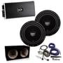 (2)Rockford Fosgate R2SD2-12 + NVX VADM2 + Dual 12