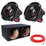(2) Boss P106DVC with Ported Dual Enclosure thumbnail image