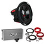 BOSS P126DVC Subwoofer + AR16002 1600W Amplifier + 8 Gauge Amp Kit thumbnail image