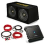 Alpine MRV-M500 Amplifier + Kicker CompC DCWC122 (44DCWC122) + Amp Kit thumbnail image