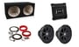JVC KS-AX5102 +(2) Kicker Comp C124 Subs + Dual Subwoofer Enclosure + Amp Kit thumbnail image