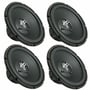 (4-Pack) Hifonics HFX12D4BK Subwoofers thumbnail image
