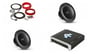 Autotek TA1250.2  2-Channel Amplifier + (2) NSW104V2 Subwoofers + Amp Kit thumbnail image