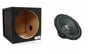 Hifonics HFX12D4BK + Atrend 12SQL Subwoofer Enclosure thumbnail image