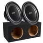 NVX NSW104V2 + NVX XMDFS102 Sealed Dual 10